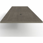 Lorell Prominence 2.0 Rectangular Conference Tabletop Gray Elm 72
