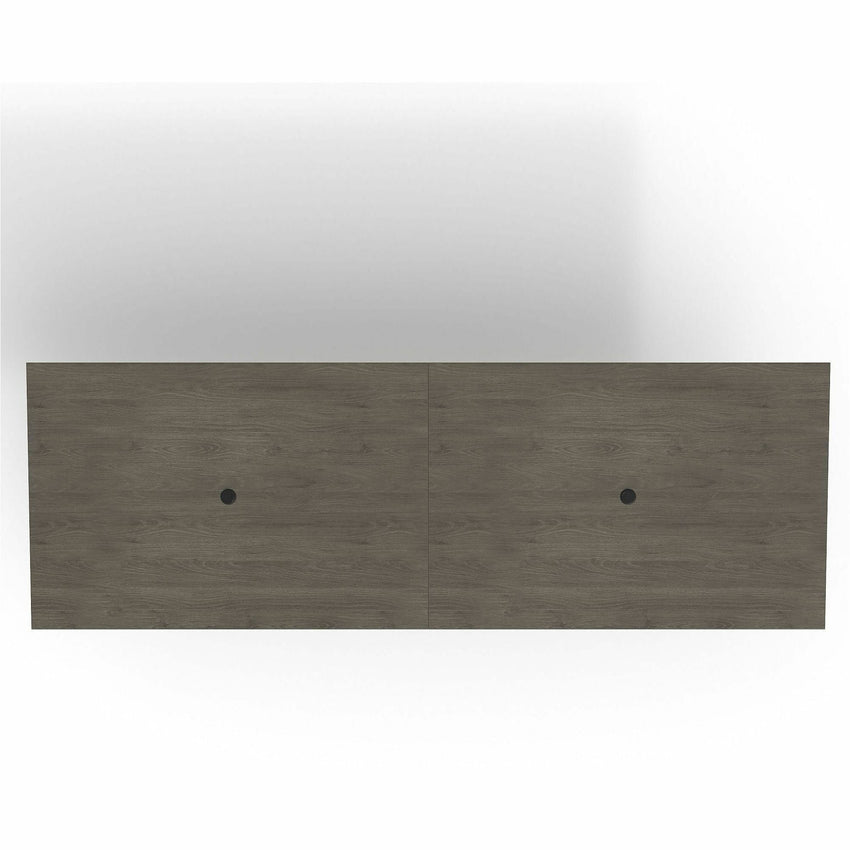 Lorell Prominence 2.0 Rectangular Conference Tabletop Gray Elm 72"W x 48"D (LLR - LLRPRC4872GE) - SchoolOutlet