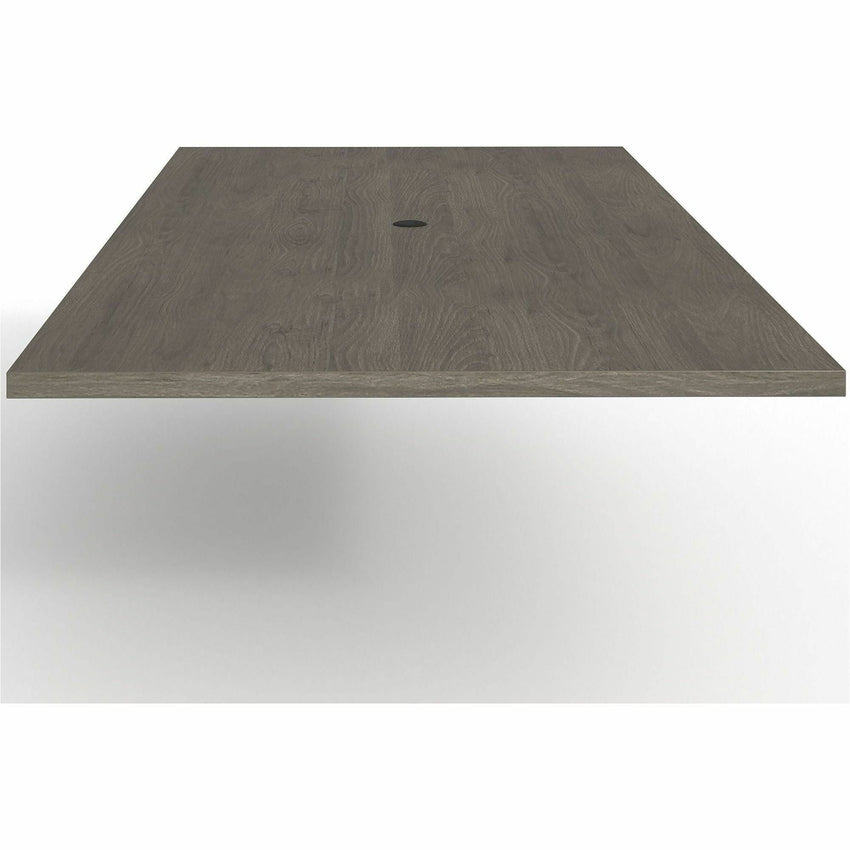 Lorell Prominence 2.0 Rectangular Conference Tabletop Gray Elm 96"W x 48"D (LLR - LLRPRC4896GE) - SchoolOutlet