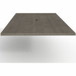Lorell Prominence 2.0 Rectangular Conference Tabletop Gray Elm 96