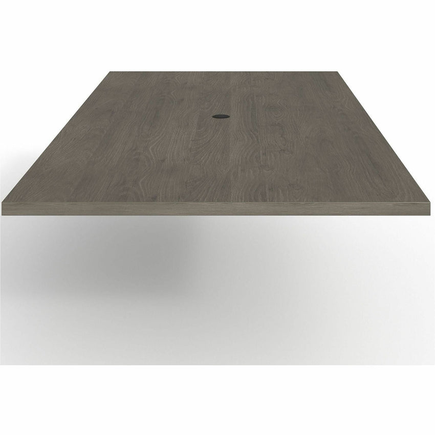 Lorell Prominence 2.0 Rectangular Conference Tabletop Gray Elm 96"W x 48"D (LLR - LLRPRC4896GE) - SchoolOutlet