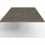 Lorell Prominence 2.0 Rectangular Conference Tabletop Gray Elm 96