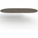 Lorell Prominence 2.0 Racetrack Conference Tabletop Gray Elm 96