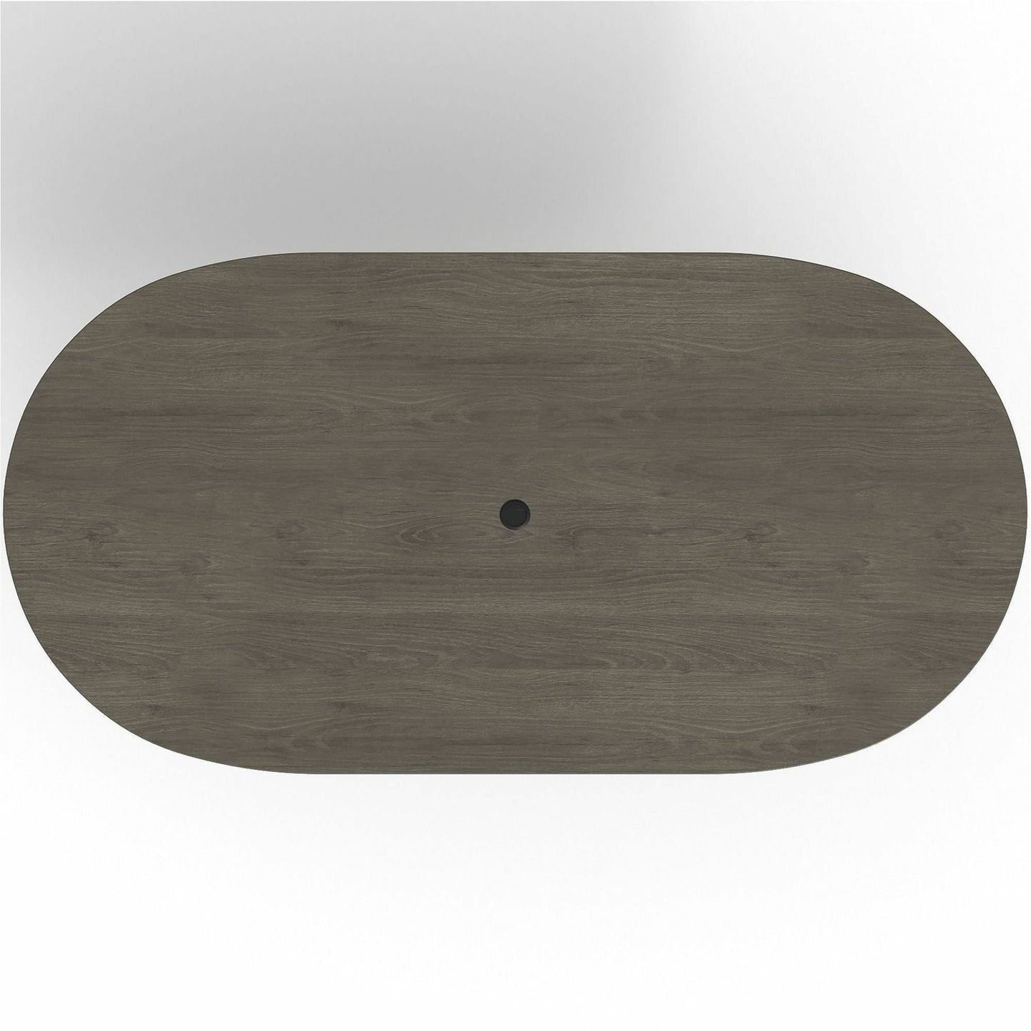 Lorell Prominence 2.0 Racetrack Conference Tabletop Gray Elm 96"W x 48"D (LLR - LLRPRT4896GE) - SchoolOutlet