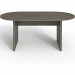 Lorell Prominence 2.0 Racetrack Conference Table Gray Elm 72