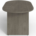 Lorell Prominence 2.0 Racetrack Conference Table Gray Elm 72