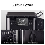 Luxor Line Leader Essential 30-Device Charging and Storage Cart with Locking Doors and Mobile Design 30-Device Capacity 20