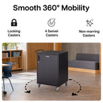 Luxor Line Leader Essential 30-Device Charging and Storage Cart with Locking Doors and Mobile Design 30-Device Capacity 20