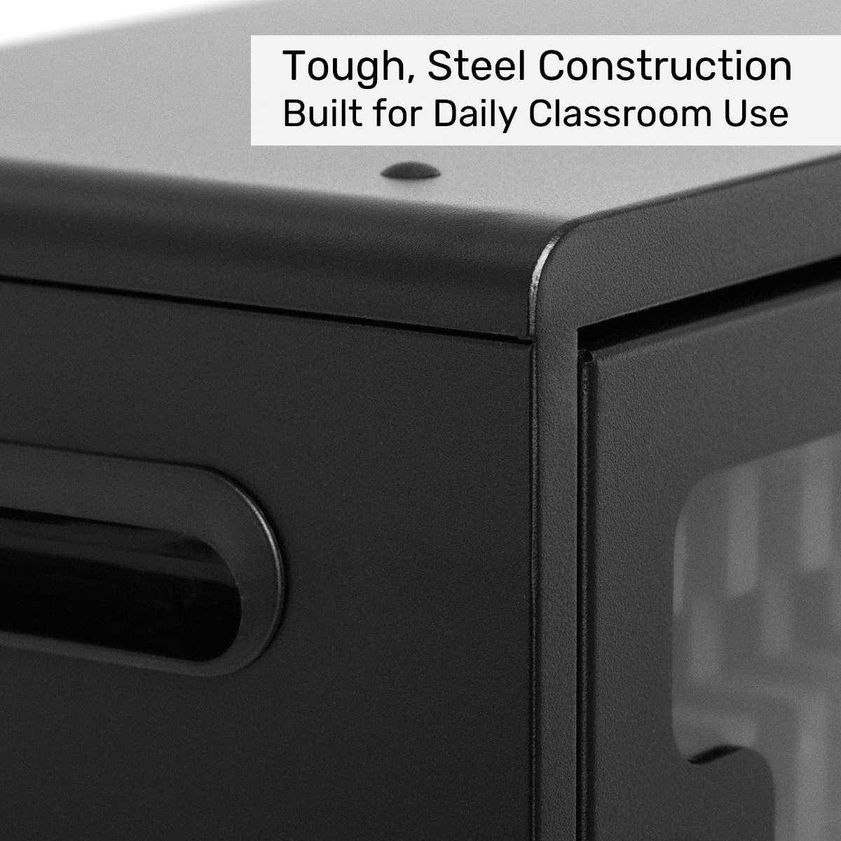 Luxor CellGuard 32 Bay Cell Phone Cabinet Secure & Organized Classroom Phone Storage (CHZZ001) - SchoolOutlet