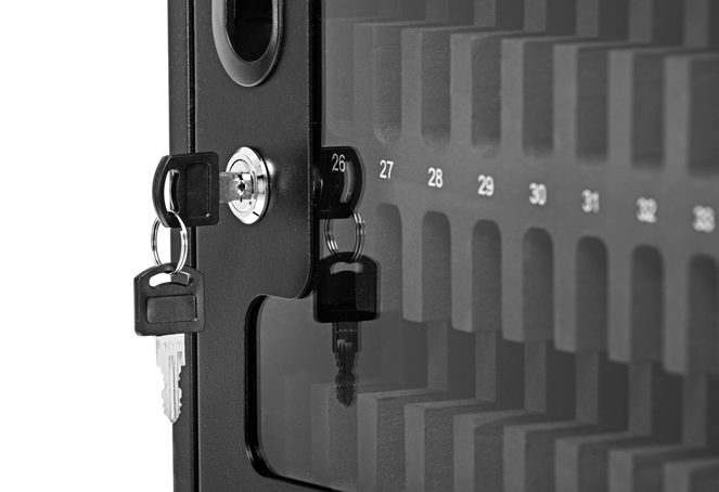 Luxor CellGuard 36 Bay Cell Phone Cabinet Secure & Organized Classroom Phone Storage (CHZZ001) - SchoolOutlet