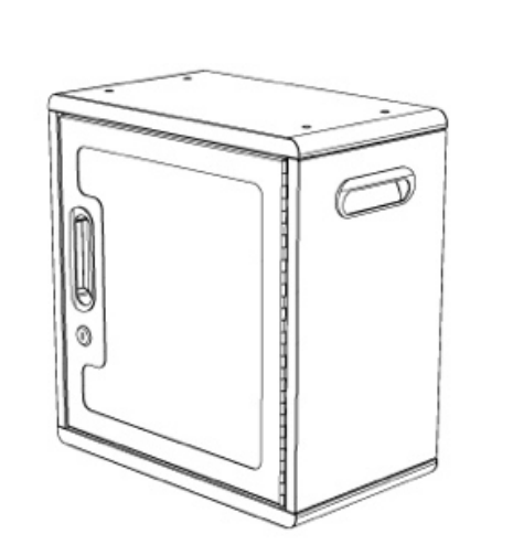 Luxor CellGuard 36 Bay Cell Phone Cabinet Secure & Organized Classroom Phone Storage (CHZZ001) - SchoolOutlet