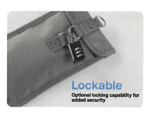 Luxor CellGuard Signal Blocking Phone Pouch Lockable RFID - Blocking Storage Sleeve (LUX - CHZZ003) - SchoolOutlet