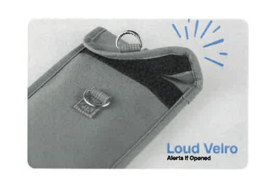 Luxor CellGuard Signal Blocking Phone Pouch Lockable RFID - Blocking Storage Sleeve (LUX - CHZZ003) - SchoolOutlet