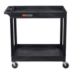 Luxor E Series EC11 - Tub Cart 2 Shelves - 35.25