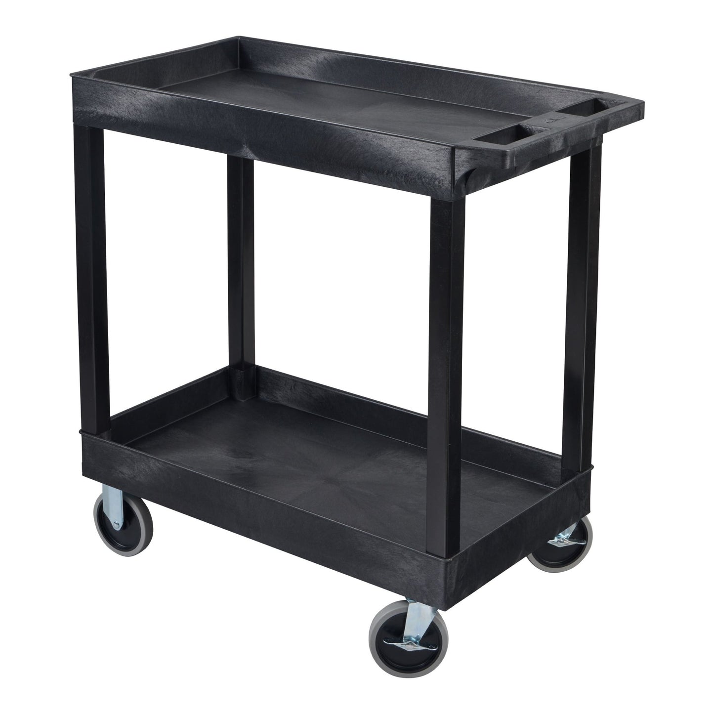 Luxor E Series EC11 - Tub Cart 2 Shelves - 35.25" W x 34.25" H (Luxor LUX-EC11) - SchoolOutlet