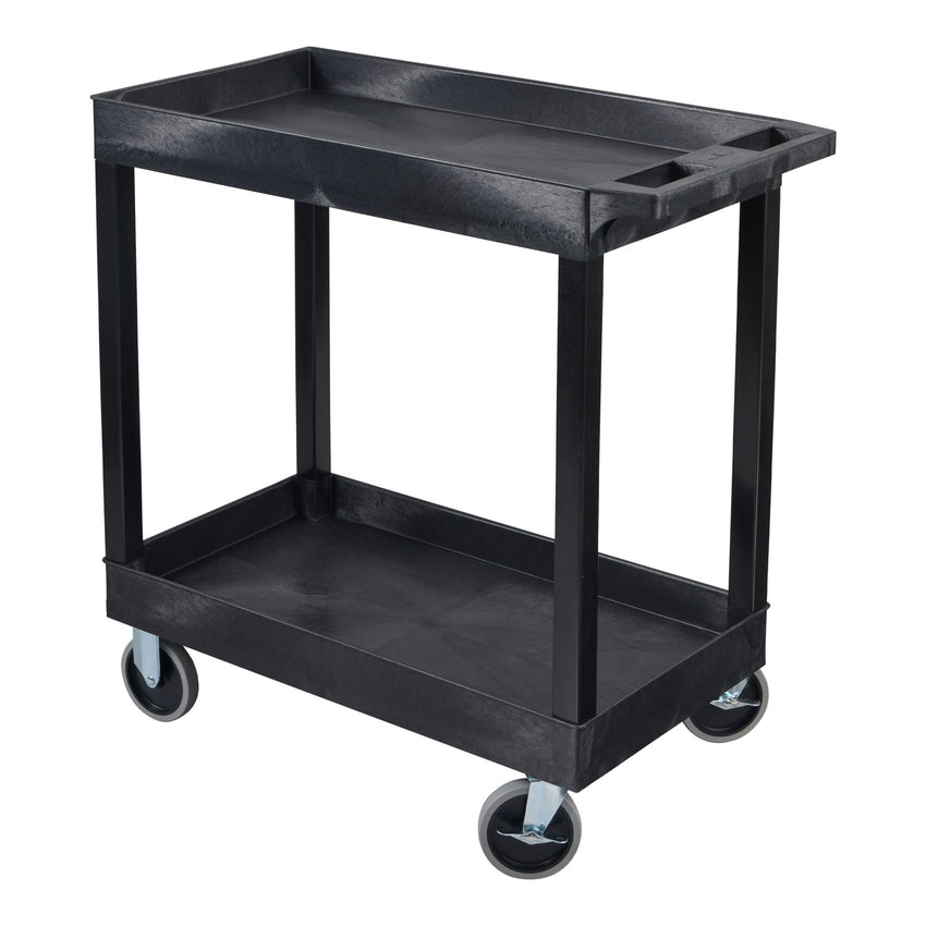 Luxor E Series EC11 - Tub Cart 2 Shelves - 35.25" W x 34.25" H (Luxor LUX-EC11) - SchoolOutlet