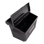 Luxor E Series EC11-B-OUTRIG - Tub Cart 2 Shelves with Outrigger Utility Cart Bins - 35.25