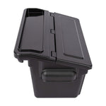 Luxor E Series EC11-B-OUTRIG - Tub Cart 2 Shelves with Outrigger Utility Cart Bins - 35.25