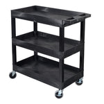 Luxor E Series EC111 - Tub Cart 3 Shelves - 35