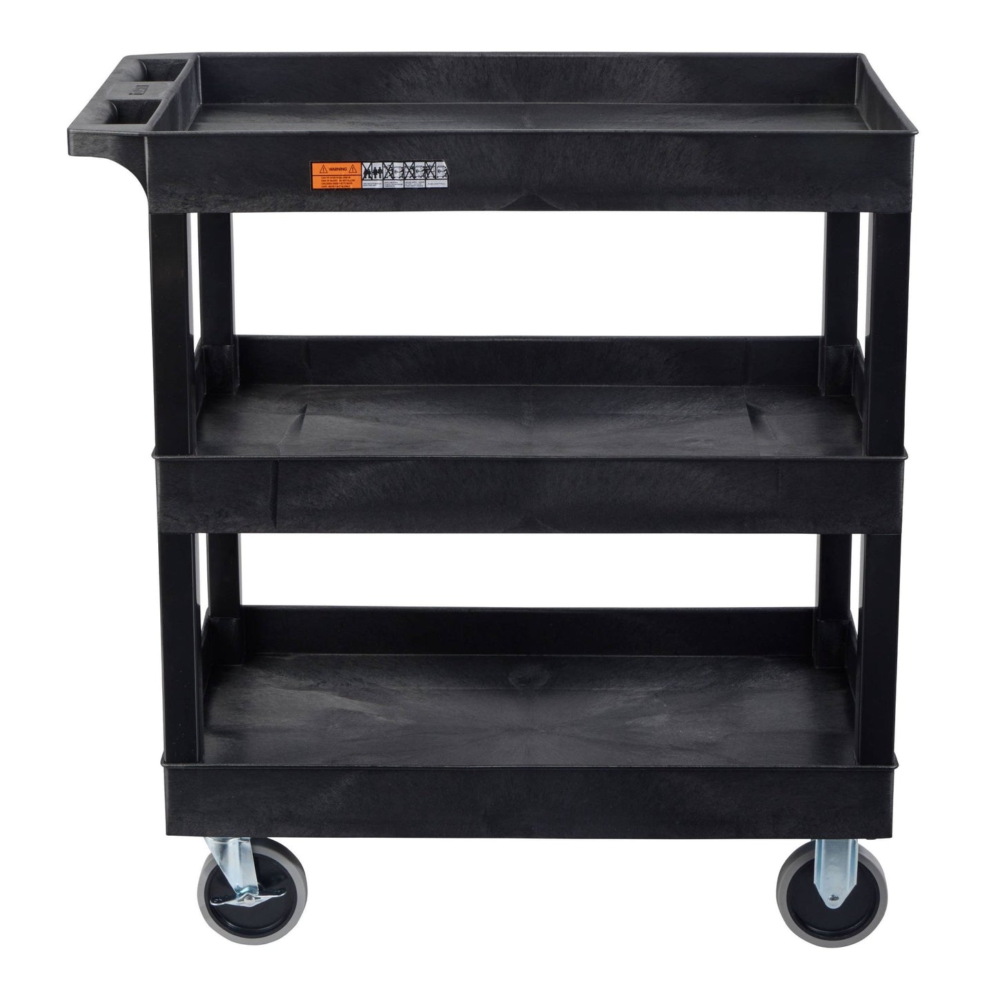 Luxor E Series EC111HD - Tub Cart 3 Shelves HD Model - 35"W x 37"H - SchoolOutlet