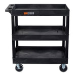 Luxor E Series EC111HD - Tub Cart 3 Shelves HD Model - 35