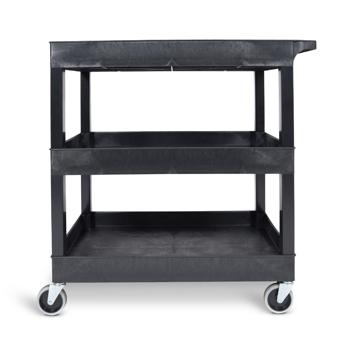 Luxor 18 x 32 Cart 2 Tub / 1 Flat Shelves (LUX-EC121HD-B) - SchoolOutlet