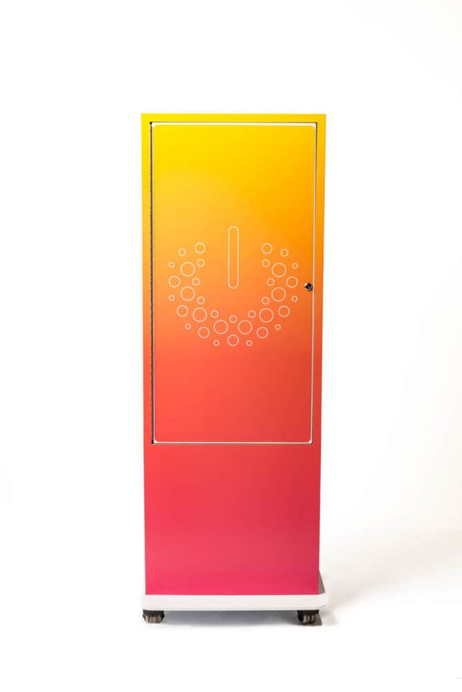 Luxor KwikBoost Multi - Device Charging Locker with Custom Graphics (LUX - KBCBMDCL) - SchoolOutlet