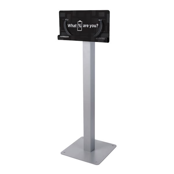Luxor KwikBoost Freestanding Multi - Device Charging Station with MFi - Certified Braided Cables (LUX - KB990XX) - SchoolOutlet