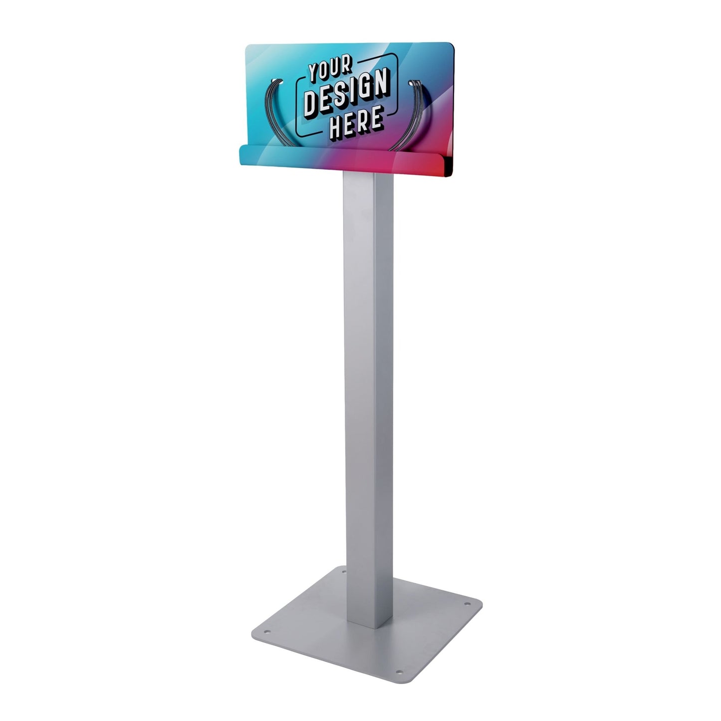 Luxor KwikBoost Floor Stand Courtesy Charging Station - Freestanding (LUX - KBSCCSFS) - SchoolOutlet
