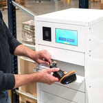 Luxor Kwik IQ - Twenty Bay Large Device Charging Locker Bundle (LUX - KBSL - LD20SB - B) - SchoolOutlet