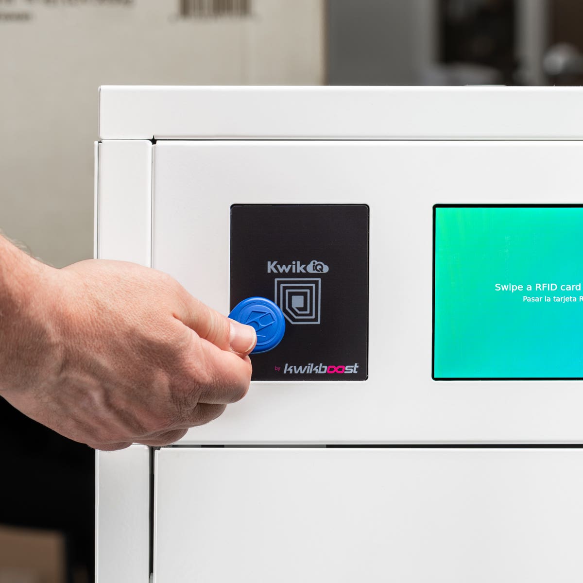 Luxor Kwik IQ - Twenty Bay Large Device Charging Locker Bundle (LUX - KBSL - LD20SB - B) - SchoolOutlet