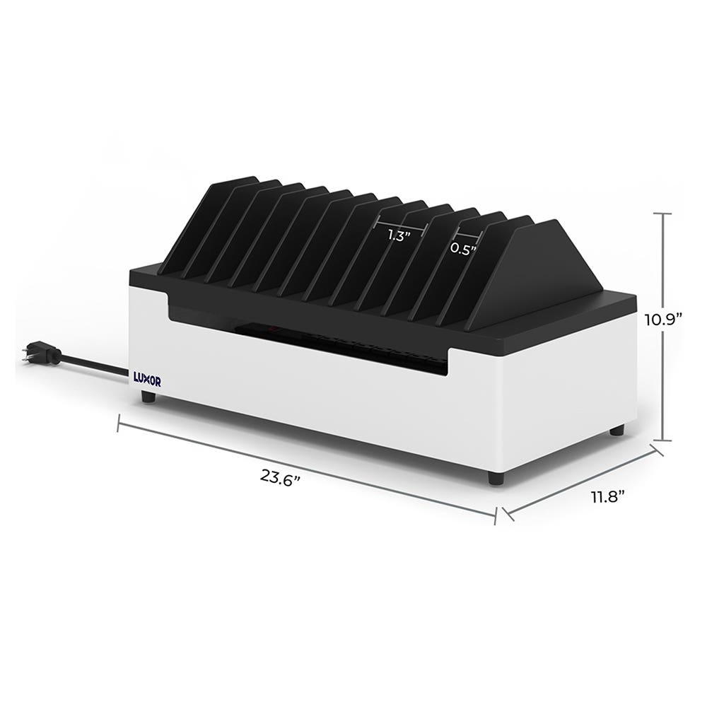 Luxor LOTT12USBC 12 - Port USB - C Charging Station - SchoolOutlet