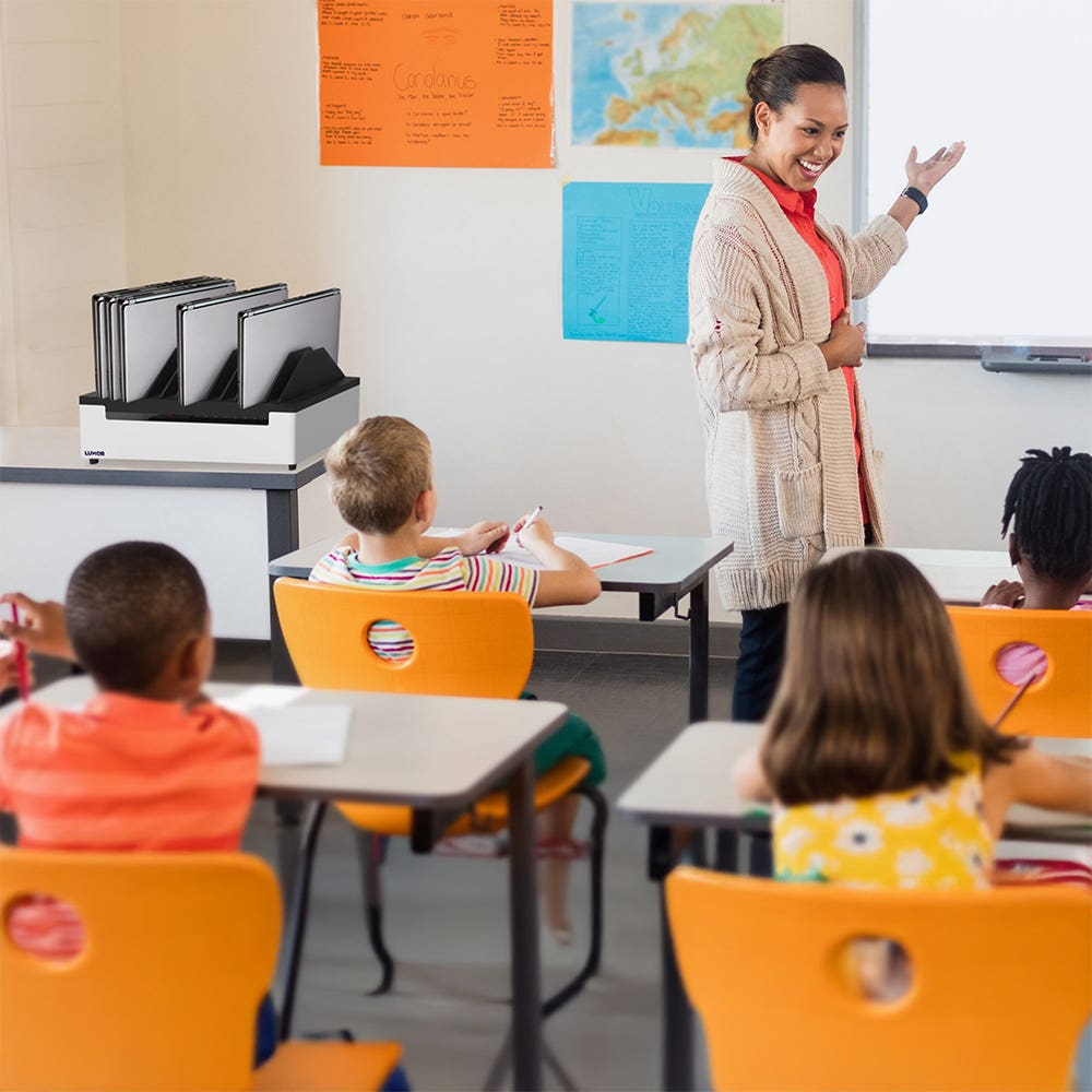 Luxor LOTT12USBC 12 - Port USB - C Charging Station - SchoolOutlet