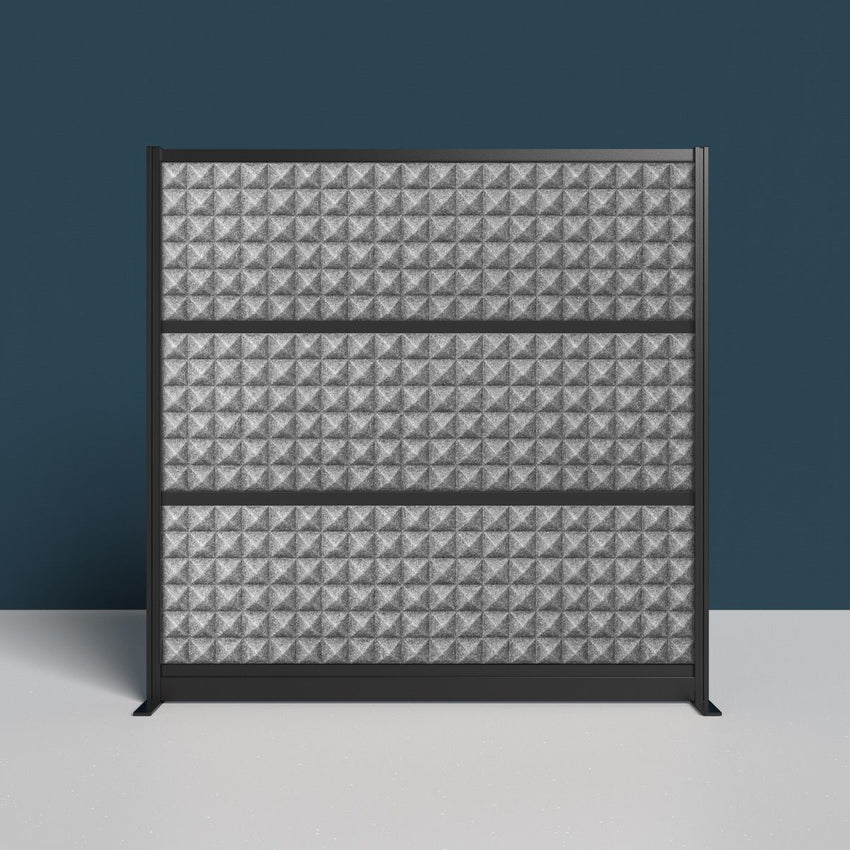 Luxor Studio Modular Wall Room Divider System - 70" W x 70" H (PPWL002) - SchoolOutlet