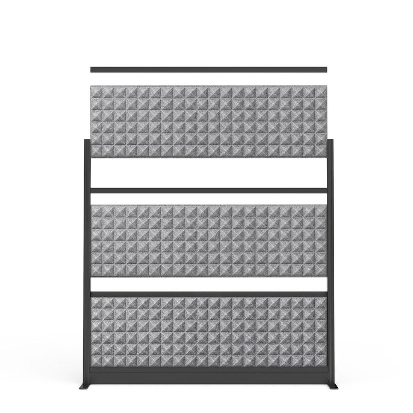 Luxor Studio Modular Wall Room Divider System - 70" W x 70" H (PPWL002) - SchoolOutlet