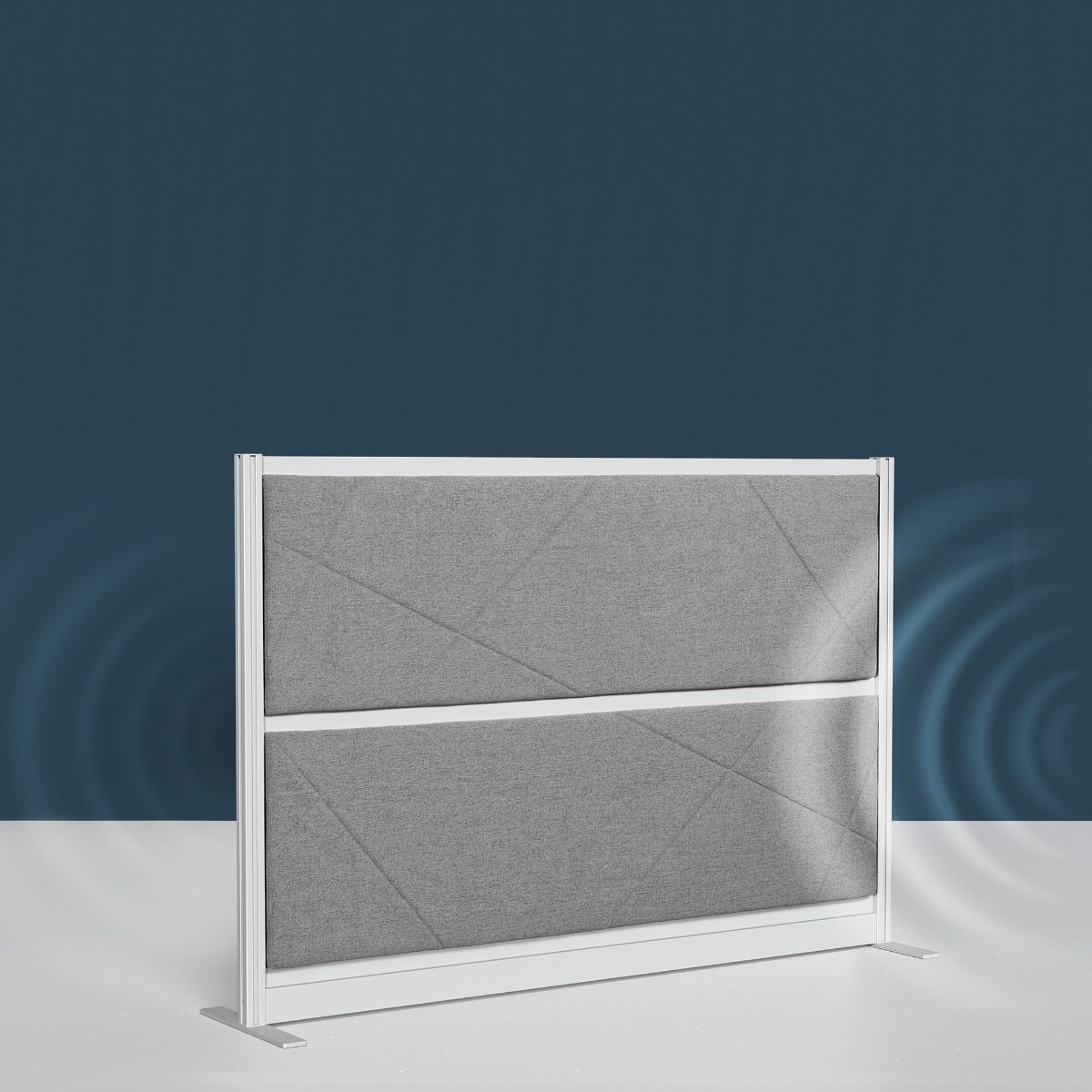 Luxor Tranquility Modular Wall Room Divider System - 70" W x 48"H (PPWL003) - SchoolOutlet