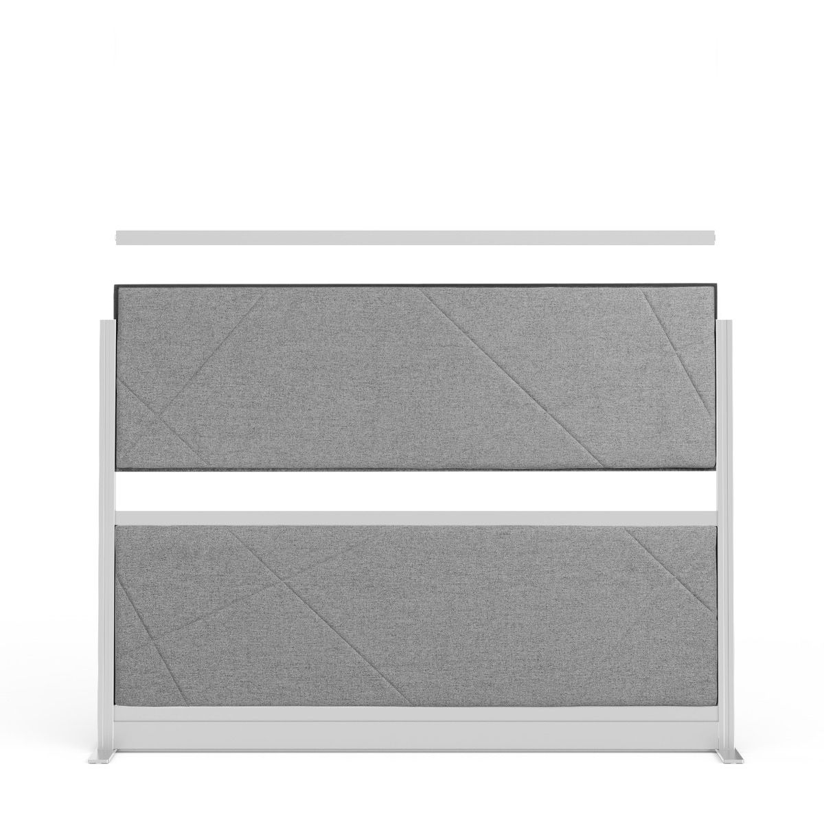 Luxor Tranquility Modular Wall Room Divider System - 70" W x 48"H (PPWL003) - SchoolOutlet