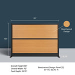 Luxor Modular Wall 70
