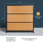 Luxor Modular Wall 70