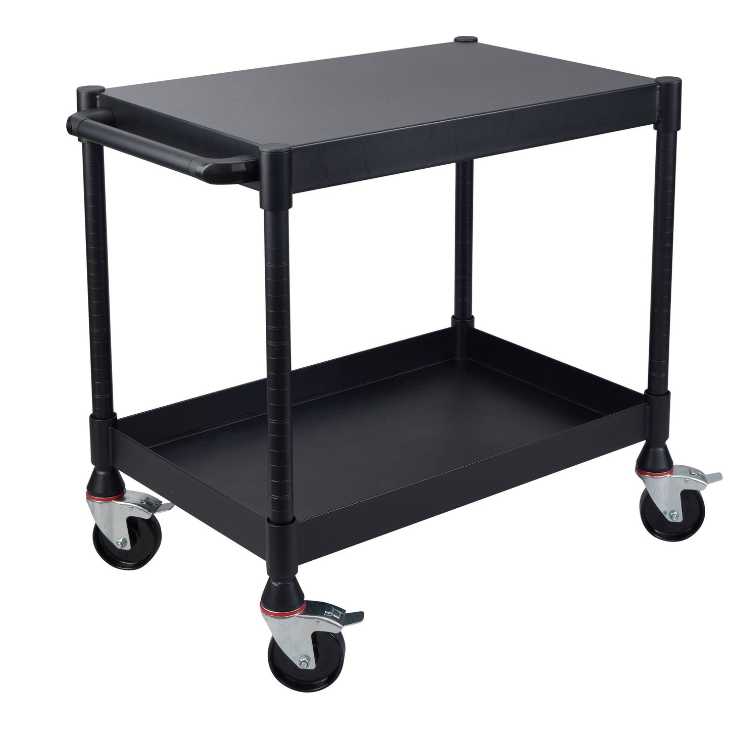 Luxor MightyHaul 24" Heavy-Duty Utility Cart, 2 Shelves (UCMT010) - SchoolOutlet