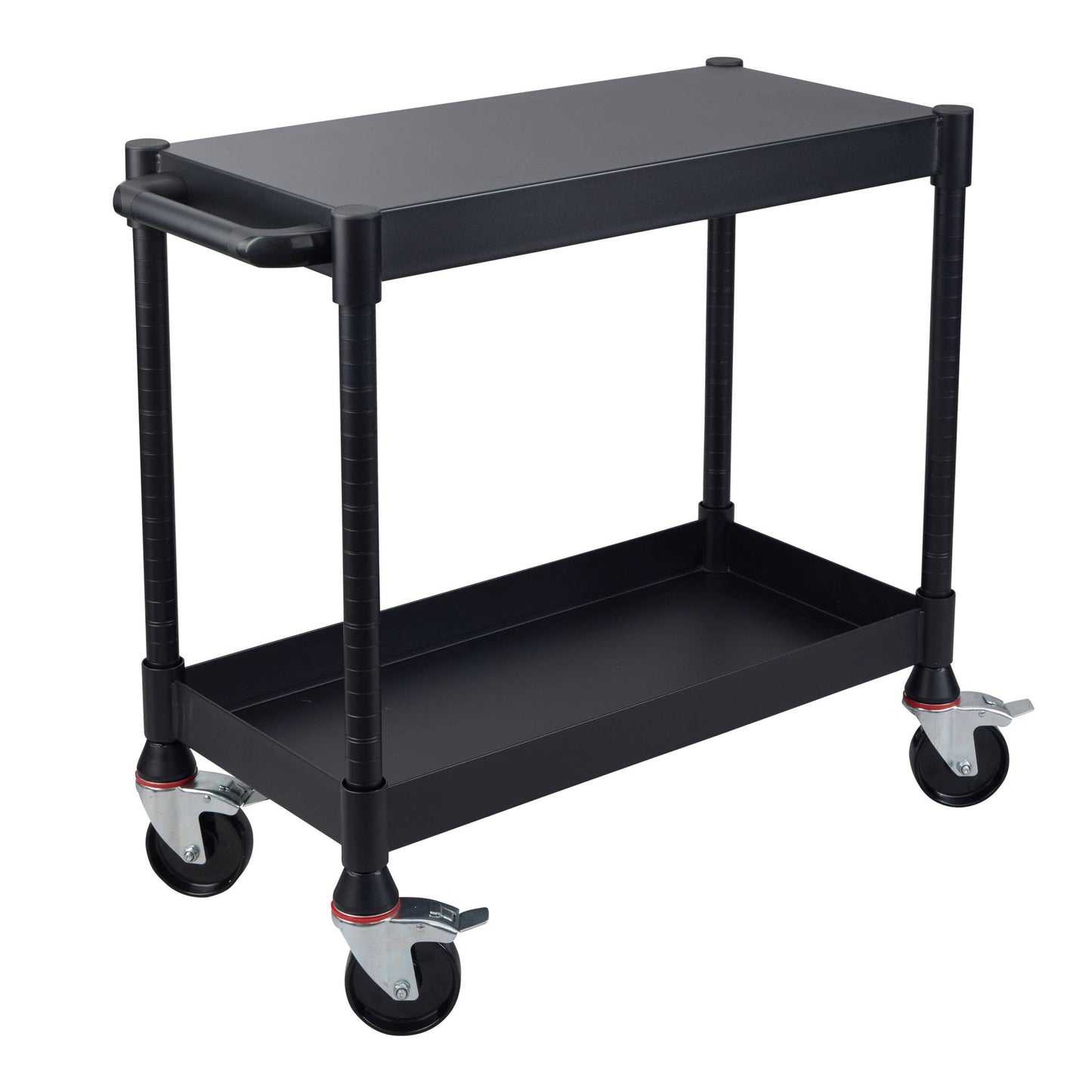 Luxor MightyHaul 18" Heavy-Duty Utility Cart, 2 Shelves (UCMT012) - SchoolOutlet