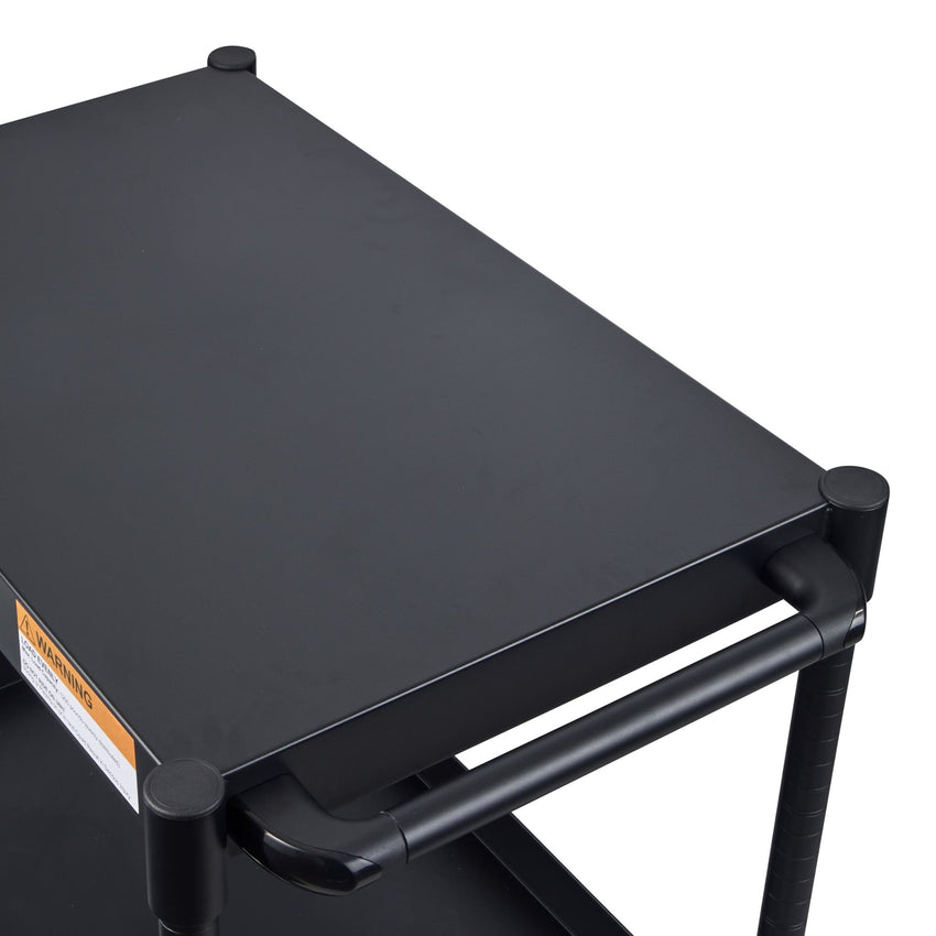 Luxor MightyHaul 18" Heavy-Duty Utility Cart, 2 Shelves (UCMT012) - SchoolOutlet