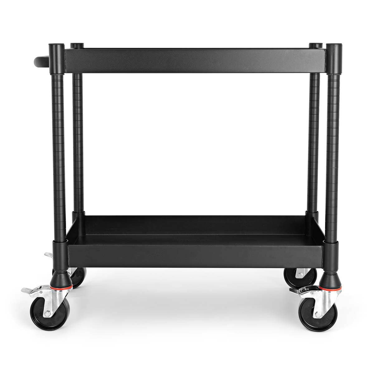 Luxor MightyHaul 18" Heavy - Duty Utility Cart, 2 Shelves (UCMT012) - SchoolOutlet