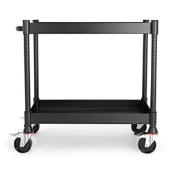 Luxor MightyHaul 18" Heavy-Duty Utility Cart, 2 Shelves (UCMT012)