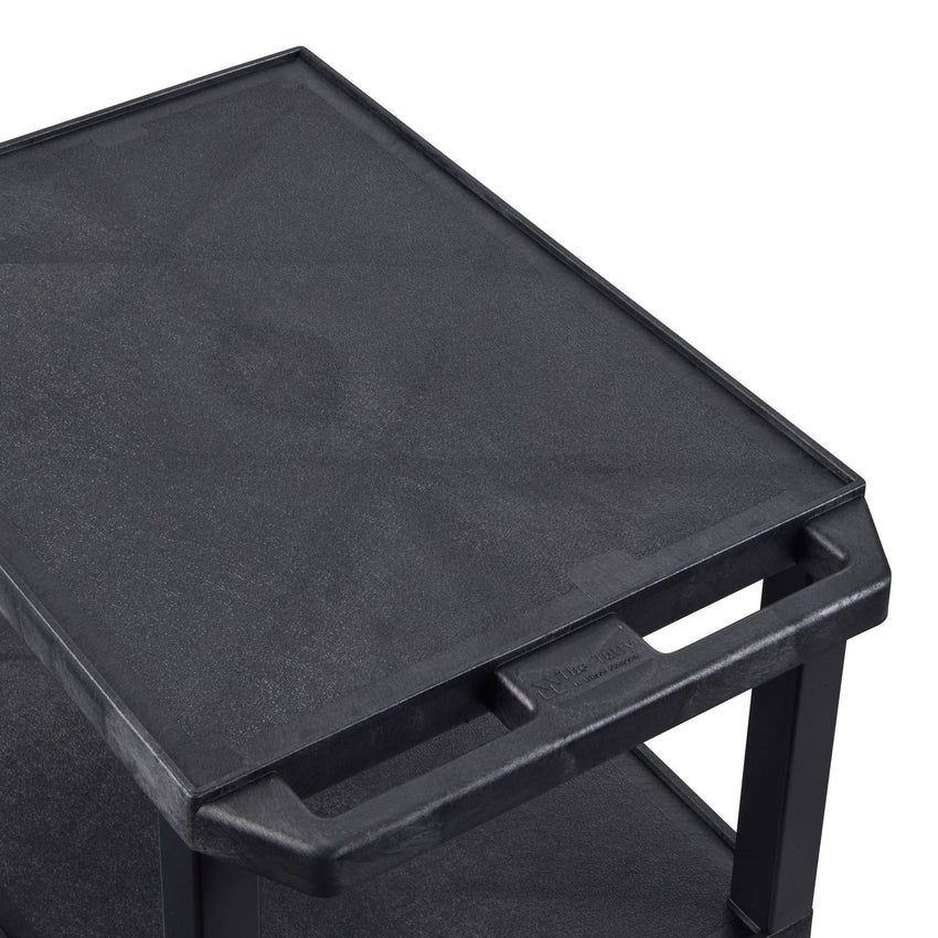 Luxor Tuffy 34" Open Shelf AV Cart with Legs (Luxor LUX-WT34E) - SchoolOutlet