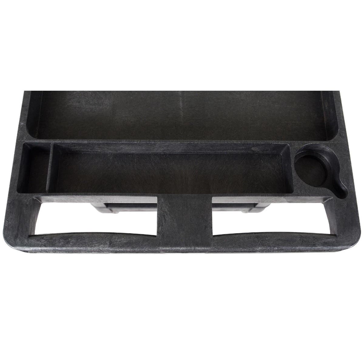 Luxor XLC11-B - Two-Shelf Heavy-Duty Utility Cart (LUX-XLC11-B) - SchoolOutlet