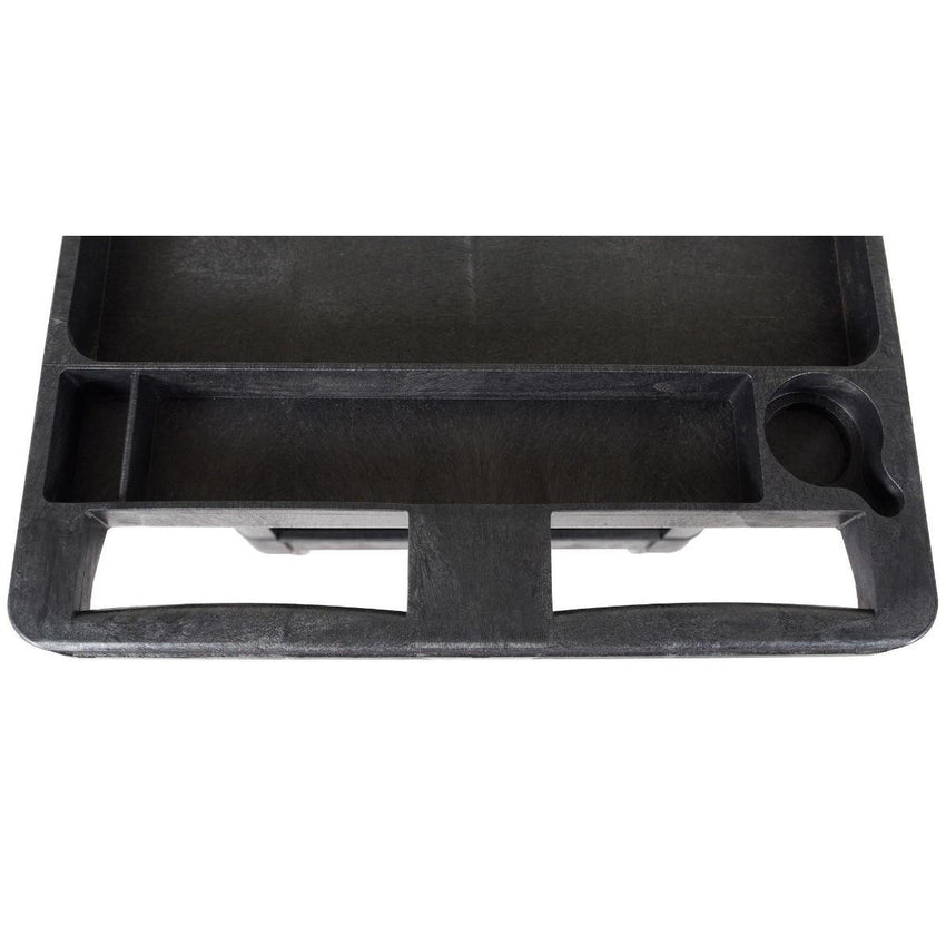 Luxor XLC11-B - Two-Shelf Heavy-Duty Utility Cart (LUX-XLC11-B) - SchoolOutlet