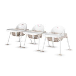 Foundations - Secure Sitter Tip & Slip Proof Feeding Chair, 9" Seat Height - Pack of 3 (FOU- 4639247)