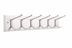 Magnuson Stainless Steel 6-Hook Wall Rack 36"W (MAG-6K-41ST)