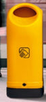 Magnuson Front Opening Waste Bin 18.5 - Gallon Recyclable Body with Weighted Base (MAG - BAL - 10 - XXX) - SchoolOutlet